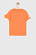 foto дитяча бавовняна футболка quiksilver колір помаранчевий з принтом