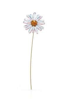foto декоративна квітка з кристалів swarovski колір білий