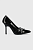 foto шкіряні черевики karl lagerfeld kl30919d sarabande колір чорний