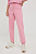 foto спортивні штани dkny жіночі колір рожевий однотонні