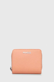 foto гаманець hugo жіночий колір помаранчевий