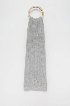 foto шарф tom tailor чоловічий колір сірий однотонний