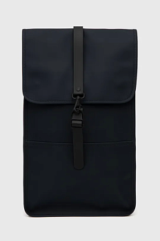 foto рюкзак rains 12200 backpack колір синій великий однотонний