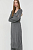 foto сукня з домішкою вовни twinset колір сірий midi пряма