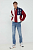 foto бавовняна кофта tommy hilfiger чоловіча колір бордовий візерунок