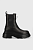 foto шкіряні черевики karl lagerfeld danton жіночі колір чорний на платформі