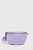 foto сумка на пояс answear lab колір фіолетовий