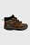 foto дитячі зимові черевики keen knotch chukka колір коричневий