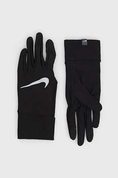 foto рукавички nike жіночі колір чорний