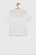 foto дитяча бавовняна футболка sisley колір білий з принтом