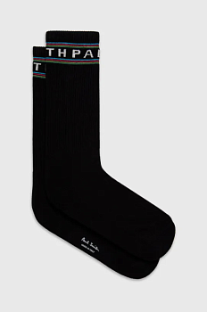 foto шкарпетки ps paul smith чоловічі колір чорний