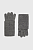 foto рукавички з домішкою вовни allsaints жіночі колір сірий