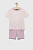 foto дитяча бавовняна піжама united colors of benetton колір рожевий однотонна