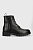 foto шкіряні черевики calvin klein jeans combat mid laceup boot w zip чоловічі колір чорний
