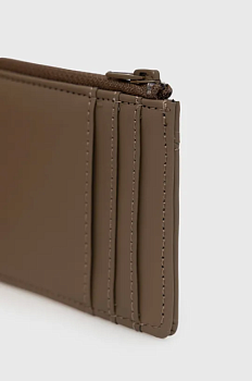 foto гаманець rains 16450 zip wallet колір коричневий