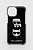foto чохол на телефон karl lagerfeld iphone 13 mini 5,4" колір чорний