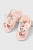 foto дитячі сандалі havaianas disney classics колір рожевий