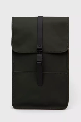 Podrobnoe foto рюкзак rains 12200 backpack колір зелений великий однотонний