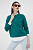 foto бавовняна кофта marc o'polo denim жіноча колір зелений з принтом