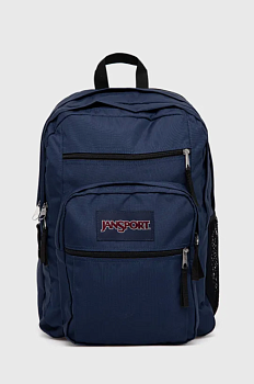 foto рюкзак jansport колір синій великий з аплікацією