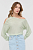 foto светр з домішкою шовку guess жіночий колір зелений легкий