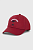 foto дитяча бавовняна кепка tommy hilfiger колір бордовий з аплікацією