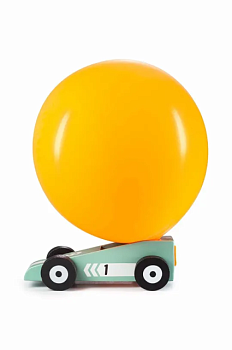 foto іграшкова машинка з повітряною кулькою donkey balloon racer