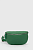 foto шкіряна сумка на пояс answear lab колір зелений