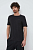 foto футболка з домішкою льону calvin klein колір чорний однотонний