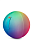 foto magma м'яч для сидіння rainbow sittingball