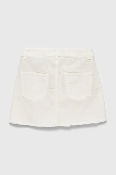 foto дитяча джинсова спідниця tom tailor колір білий mini пряма