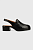 foto шкіряні туфлі jonak valere cuir brillant жіночі колір чорний каблук блок 3400140