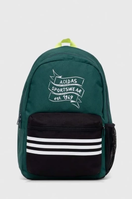 Podrobnoe foto дитячий рюкзак adidas performance колір зелений великий візерунок