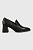 foto шкіряні туфлі vagabond hedda колір чорний каблук блок 5503.001.20