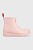foto гумові чоботи hunter original play boot short жіночі колір рожевий wfs2020rma
