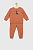 foto дитячий спортивний костюм calvin klein jeans колір помаранчевий
