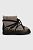 foto шкіряні чоботи inuikii curly rock колір коричневий 75102-076