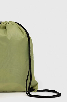 foto рюкзак vans колір зелений з принтом