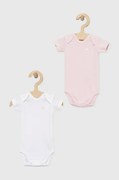 foto дитяче бавовняне боді united colors of benetton 2-pack