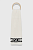 foto шарф moschino чоловічий колір білий однотонний