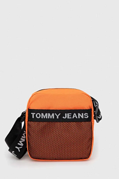 foto сумка tommy jeans колір помаранчевий