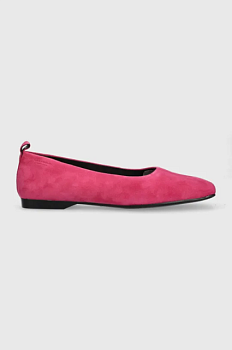 foto замшеві балетки vagabond delia колір рожевий  5307.240.46