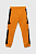 foto дитячі бавовняні штани guess колір помаранчевий візерунок