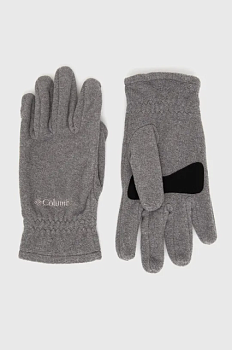 foto рукавички columbia чоловічі колір сірий