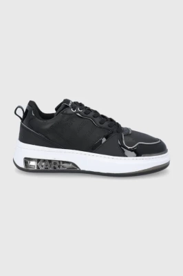 Podrobnoe foto черевики karl lagerfeld elektra колір чорний на платформі
