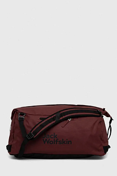 foto сумка jack wolfskin колір бордовий