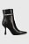foto шкіряні черевики karl lagerfeld verona жіночі колір чорний на шпильці