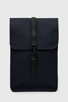 foto рюкзак rains 12800 backpack mini колір синій великий однотонний