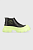 foto шкіряні черевики karl lagerfeld kl43530 trekka max жіночі колір чорний на плоскому ходу