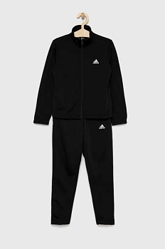 foto дитячий спортивний костюм adidas g bl колір чорний